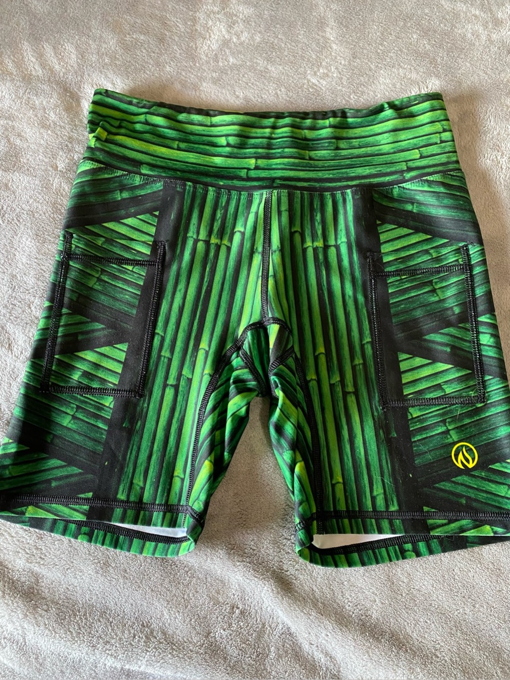 INKnBURN Lucky Bamboo Shorts Size 6